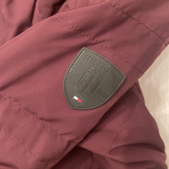 Tommy Hilfiger - plum coat - Picture 2 of 5